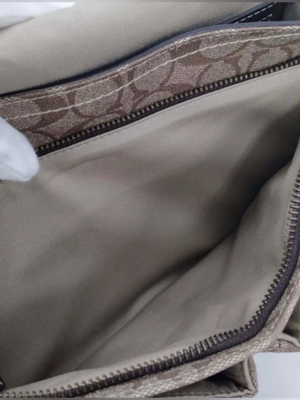 COACH 2010 Heritage Stripe Signature Large Crossbody/Shoulder Bag 😍🔥 - Picture 7 of 14